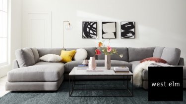 An example of the products offered by West Elm