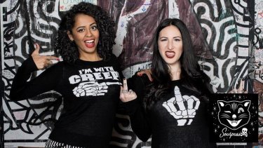 An example of the products offered by Sourpuss Clothing